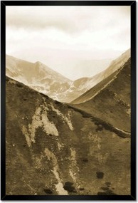 Poszterek keretben 40x60 Tátra Lengyel hegyek Kilátás