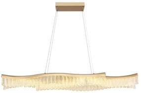 Globo 67348HG - LED Csillár zsinóron JULIET LED/35W/230V 3200K arany