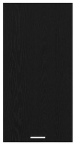 Függő szekrény Riga Fekete tölgy és fehér 50 x 31 x 100 cm