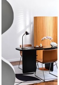 Immax 08971L - FINCH LED asztali lámpa, 9W, 12cm, 230V, barna/arany