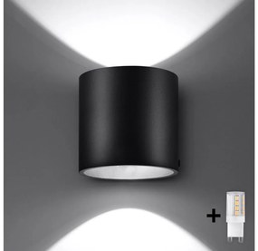 Brilagi Brilagi - LED Fali lámpa FRIDA 1xG9/4W/230V fekete BG0558