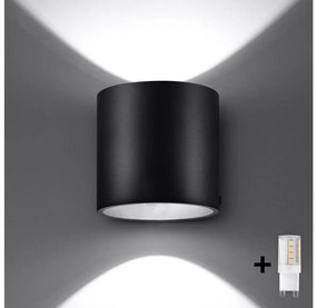 Brilagi - LED Fali lámpa FRIDA 1xG9/4W/230V fekete BR.0048