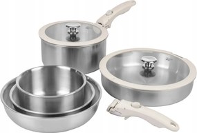 Shiori Velinna 9 darabos, 5 rétegű indukciós edény- és serpenyőkészlet