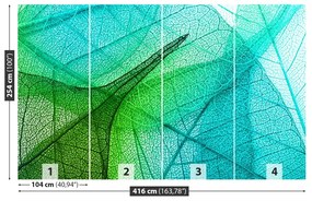 Fotótapéta levelek Texture 104x70 cm