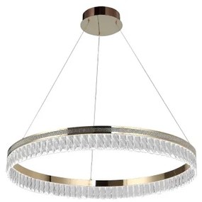 LED fényerőszabályozható kristálycsillár kábelen THALIA LED/55W/230V 3000-6000K + távirányító