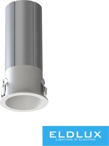 UNIVERSO Mini spotlámpa 3w 145lm 3000k D25×57mm kivágás:D20mm fehér