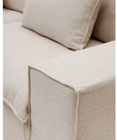 Bézs négyszemélyes huzat Anarela – Kave Home