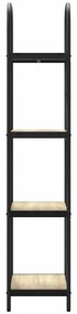 Könyvespolc sonoma tölgy 40 x 30 x 146 cm Faanyag