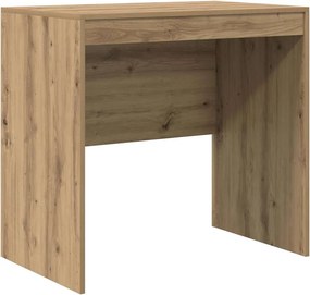 vidaXL Asztal Artisan tölgy 80 x 50 x 76 cm