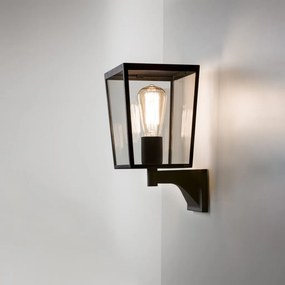 ASTRO LIGHTING 1366002 FARRINGDON Klasszikus Kültéri Fali Lámpa Fekete E27 IP44