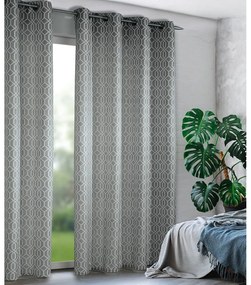 Szürke függöny 135x245 cm Dekor – Sehlbach