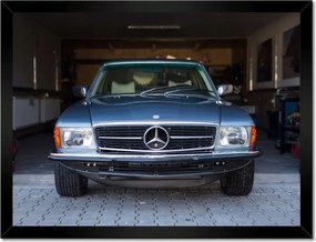 Poszterek keretben 40x30 Mercedes 450 Slc Klasszikus