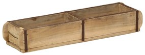 Tálca 60,5x15x9 cm Újrahasznosított Tömör Fa