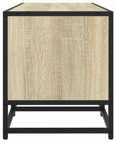 sonoma tölgy színű szerelt fa TV-szekrény 210 x 35 x 41 cm