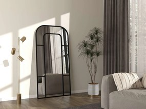 Forma tükör, fekete, 90 cm