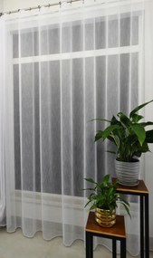 Mg Jacquard háló Fehér Háló 35676 150x250cm kész K szalaggal