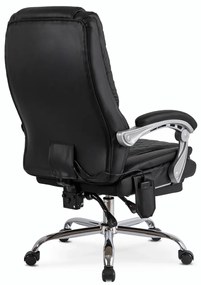 GIORGIO forgó masszázsfotel, fekete