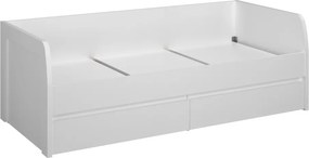 Ágy 2S, 90x200 fehér, ERODIN