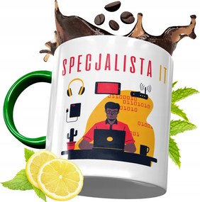 Zöld Bögre Informatikusoknak Születésnapi Ajándék fényképes nyomtatással