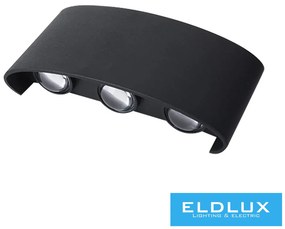 ELDLUX ES68-N3C Modern Kültéri Fali Lámpa LED IP44