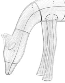 Twinkly TW3RD140SPP-TEU - LED RGBW Dimmelhető kültéri rénszarvas 160xLED IP44 Wi-Fi