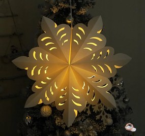 Összecsukható Papír Lámpabúra Csillag Karácsony Karácsonyi Ünnepek 53CM Fények