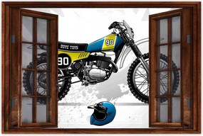 Poszterek 60x40 Cross Motorkerékpár Motor