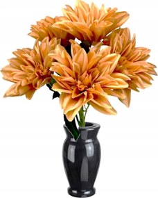 Krizantém Csokor Művirág Nád Váza, Mint Élő Nagy Fejek