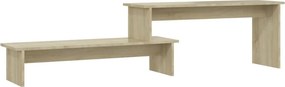 vidaXL sonoma tölgy színű szerelt fa TV-szekrény 180 x 30 x 43 cm