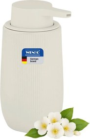 Krémszínű műanyag szappanadagoló 400 ml Fablo – Wenko