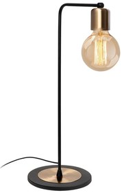 Fekete-bronzszínű asztali lámpa (magasság 52 cm) Harput – Opviq lights