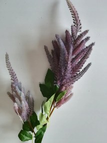 Virágok Mesterséges Levél Ág Lila