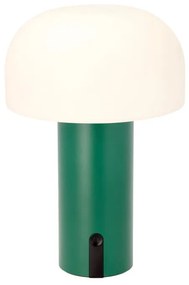 Fehér-zöld LED asztali lámpa (magasság 22,5 cm) Styles – Villa Collection