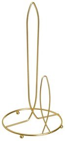 Aranyszínű fém papírtörlő tartó ø 16 cm – Casa Selección