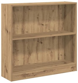 kézműves tölgy szerelt fa könyvespolc 80 x 24 x 76 cm