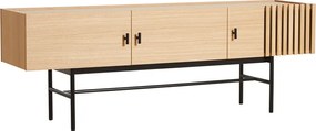 Komód "Array", 150 x 53 cm, 2 változat - Woud variáns: tölgyfa, világos