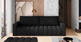 Lazaro kanapé, fekete, Mat Velvet 99
