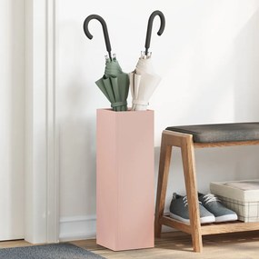 esernyőtartó Rózsaszín Fém Standard Esernyőtartó Téglalap alakú