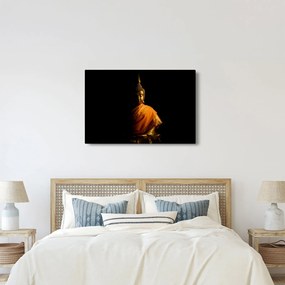 Kép - Arany Buddha szobor (90x60 cm)