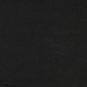 vidaXL ágykeret matrac nélkül Fekete 120x210 cm Bársony