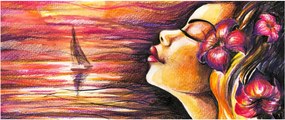 Kép - Nyári emlékek (120x50 cm)