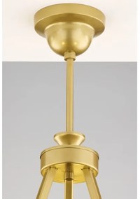 Jupiter 2113 - KASZMIR rúdra szerelhető csillár 3xE27/15W/230V kék/arany