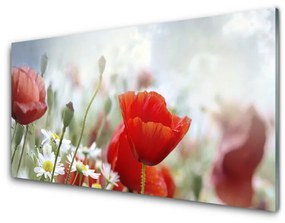 Üvegkép Virág Szirmok Plant 100x50 cm