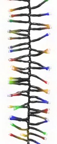színes fényű fürtös PVC LED-szalag 1000 LED-del 11 m