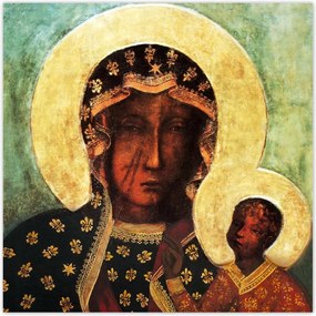 Poszterek 100x100 Szűz Mária Czestochowa