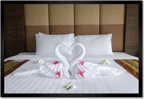 Poszterek keretben 60x40 Nőnap Ajándék Love