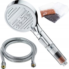Zuhanyzó zuhanyfej pamut szűrővel Tömlő 150 cm Eco Takarékos Készlet