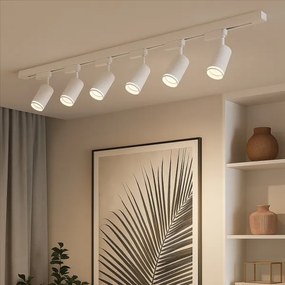 PIPE sínes spotlámpa 6xGU10/10W/230V fehér