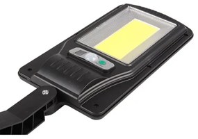 LED Napelemes utcai lámpa érzékelővel LED/2,5W/5V IP44 + távirányító