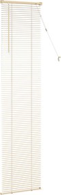 vidaXL Zsaluzia Állítható Világos barna mintával 213 x 40 cm PVC